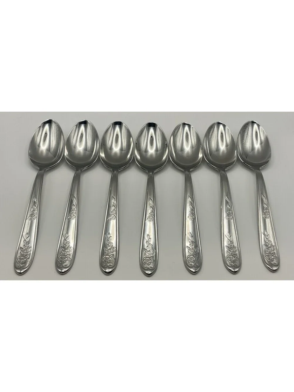 (7) Lenox ACCOUTREMENTS Stainless 18/10 Place Spoon Lot ~ 7”